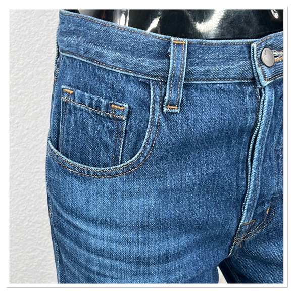 JBRAND WYNNE 100% COTTON HIGH RISE CROP JEANS Sz 27 - Picture 4 of 9